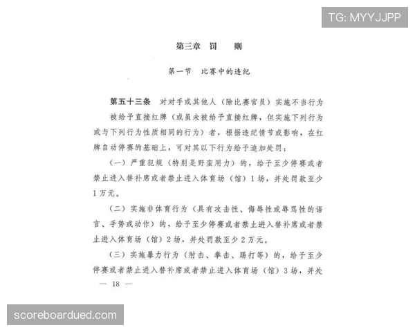 纪律委员会如何判定球员停赛？处罚标准全解析